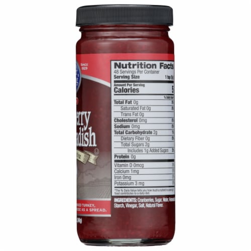 Silver Spring® Cranberry Horseradish Perspective: right