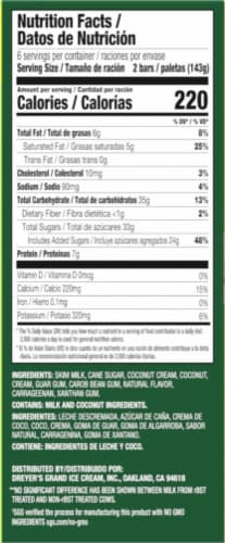 Outshine® Creamy Coconut Fruit Bars Perspective: right