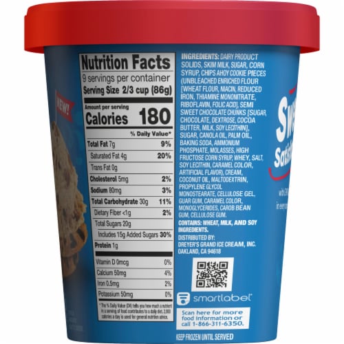 Chips Ahoy Ice Cream Perspective: right
