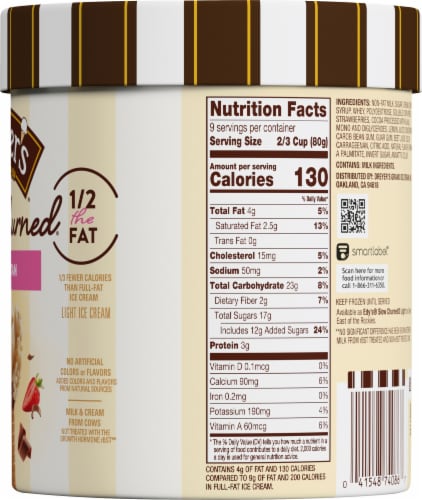 Dreyer's/Edy's™ Slow Churned Neapolitan Light Ice Cream Tub Perspective: right