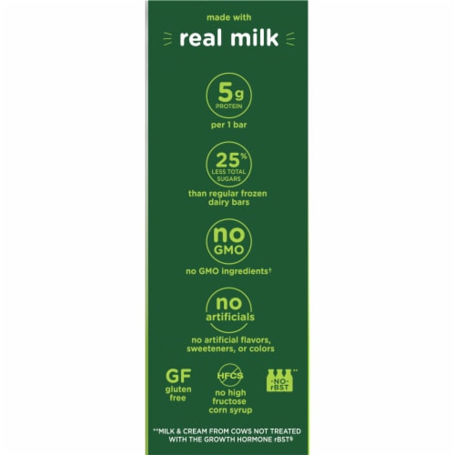 Outshine Simply Indulgent Creamy Chocolate Dairy Bars Perspective: right