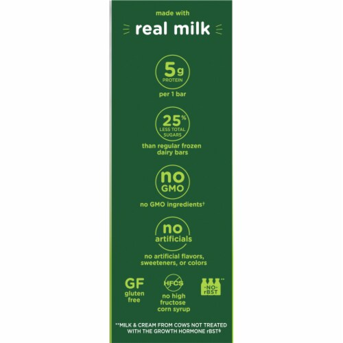 Outshine Simply Indulgent Creamy Chocolate Dairy Bars Perspective: right