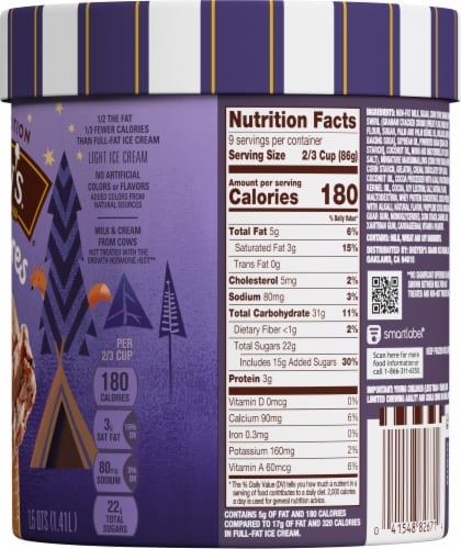 Edy's® S'Mores Light Ice Cream Perspective: right