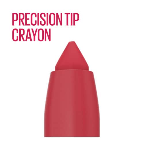 Maybelline Super Stay Ink Crayon Lipstick Matte Longwear 140 Work For It Perspective: right