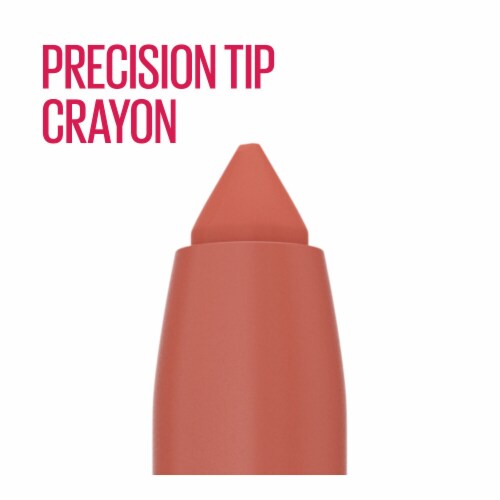 Maybelline Super Stay Ink Crayon Lipstick Matte Longwear 160 Stop At Nothing Perspective: right