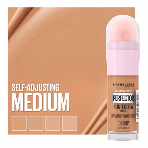 Maybelline Instant Age Rewind Instant Perfector 4-In-1 Glow Foundation 2 Medium Perspective: right