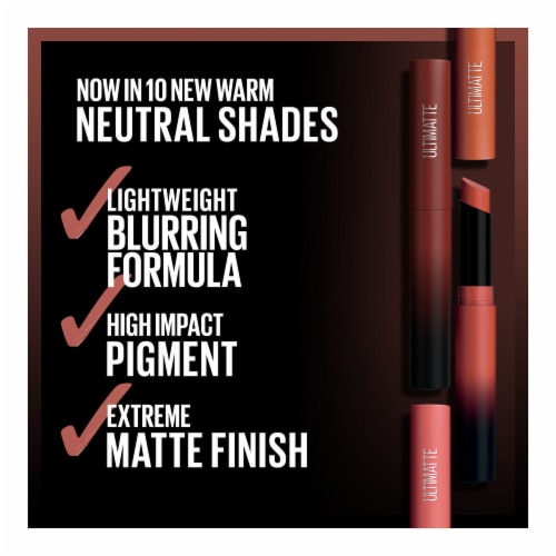 Maybelline Color Sensational Ultimatte Slim Lipstick 188 More Cedar Perspective: right