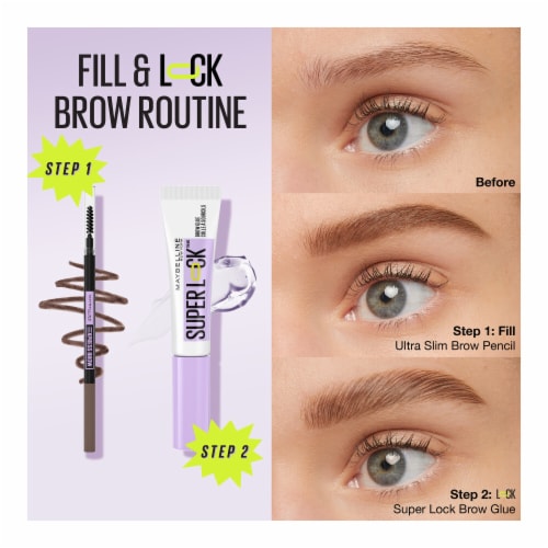 Maybelline Express Brow Ultra Slim Eyebrow Pencil 259 Ash Brown Perspective: right