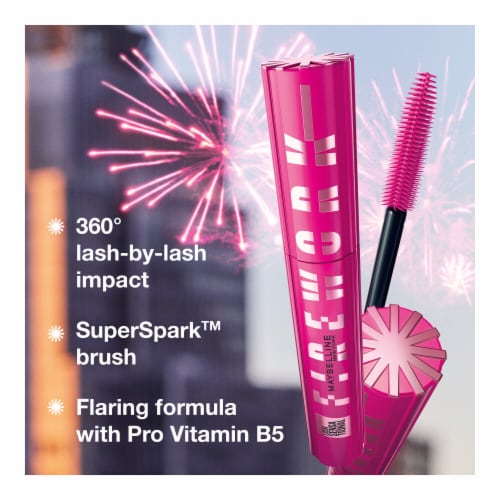 Maybelline Lash Sensational Firework Mascara Washable 803 Brownish Black Perspective: right
