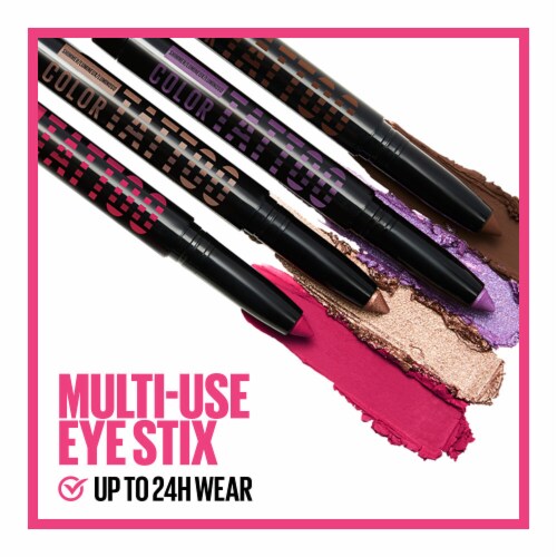 Maybelline Color Tattoo Longwear Multi-Use Eye Shadow Stix 60 I am Unexpected Perspective: right