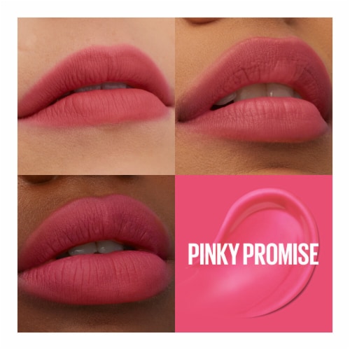 Maybelline Super Stay Teddy Tint Lipstick 45 Pinky Promise Perspective: right