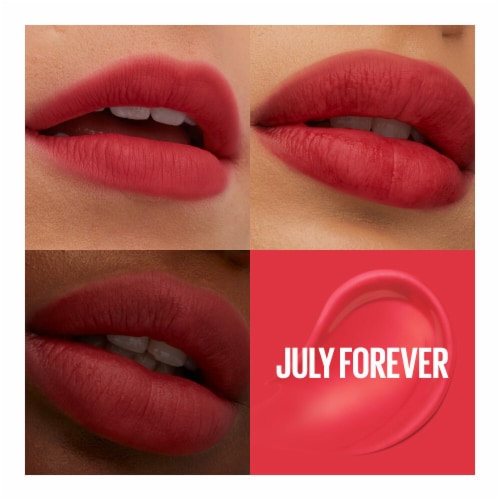 Maybelline Super Stay Teddy Tint Lipstick 35 July Forever Perspective: right