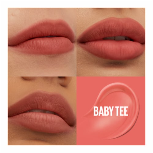 Maybelline Super Stay Teddy Tint Lipstick 25 Baby Tee Perspective: right