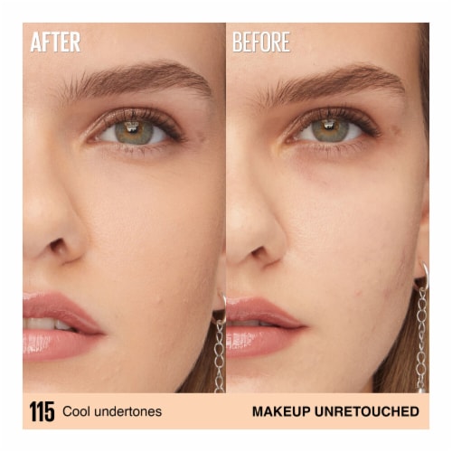 Maybelline Super Stay Lumi Matte Foundation 115 Perspective: right