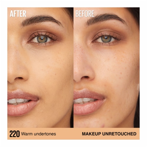 Maybelline Super Stay Lumi Matte Foundation 220 Perspective: right
