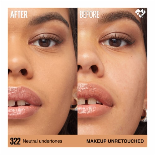 Maybelline Super Stay Lumi Matte Foundation 322 Perspective: right