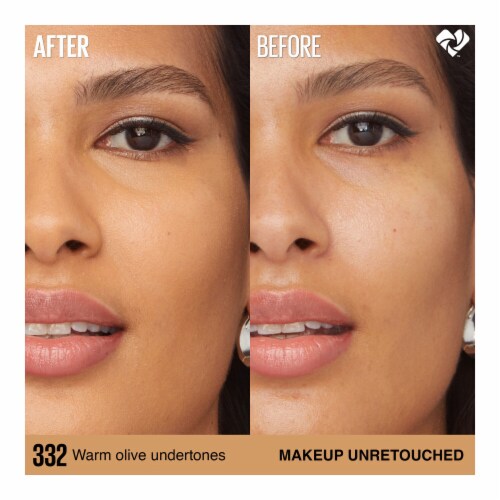 Maybelline Super Stay Lumi Matte Foundation 332 Perspective: right