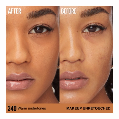 Maybelline Super Stay Lumi Matte Foundation 340 Perspective: right