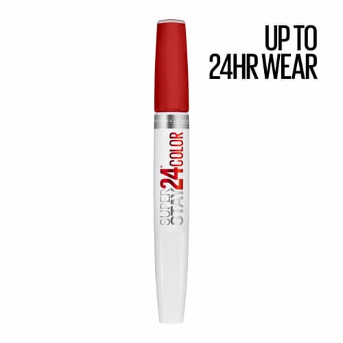 Maybelline Super Stay 24 2-Step Liquid Lipstick 35 Keep It Red Perspective: right