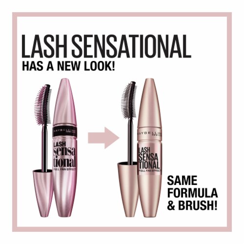 Maybelline Lash Sensational Mascara Washable 253 Blackest Black Perspective: right