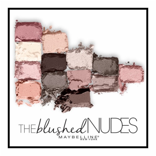 Maybelline The Blushed Nudes Eyeshadow Palette, 0.34 oz - Pay Less Super  Markets