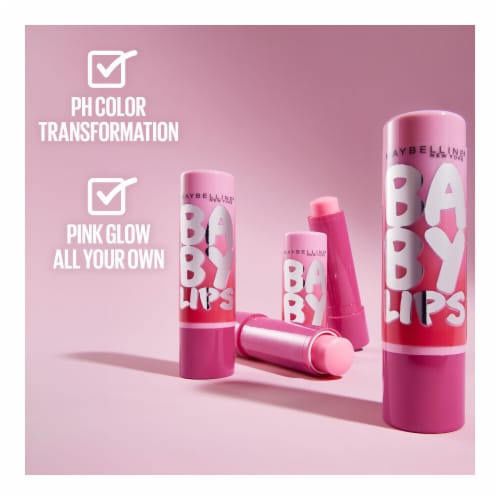 Maybelline Baby Lips Glow Lip Balm 01 My Pink Perspective: right