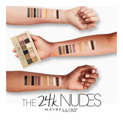 Nudes Kroger The 24K Maybelline Palette, - Eyeshadow oz 0.34