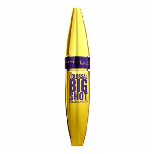 Maybelline New York Volum' Express Blackest Black The Colossal Big Shot Washable Mascara Perspective: right