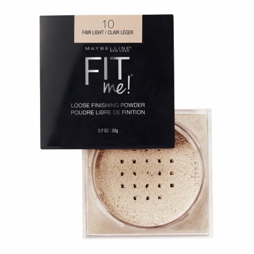Maybelline Fit Me Loose Finishing Powder 10 Fair Light Perspective: right