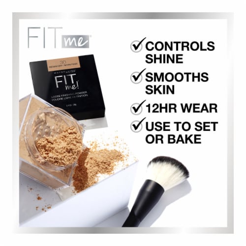 Maybelline New York Fit Me Medium Loose Finishing Powder Lightweight Face Makeup Perspective: right