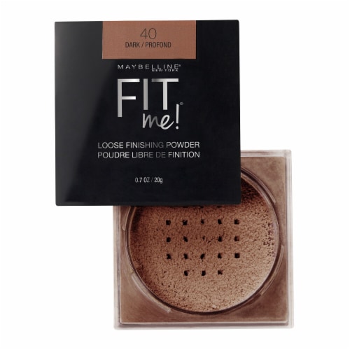 Maybelline Fit Me Loose Finishing Powder 40 Dark Perspective: right