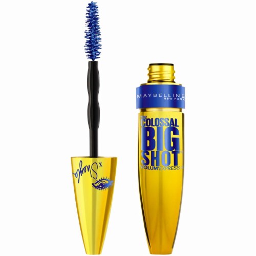 Maybelline the Colossal Big Shot x Shayla Boomin' in Blue Mascara Perspective: right