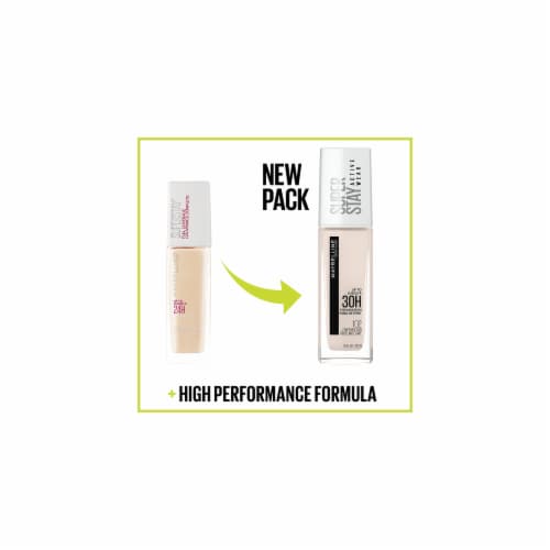 Maybelline Super Stay Longwear Liquid Foundation Up to 30HR Wear 30 Sun Beige Perspective: right