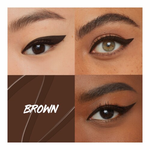 Maybelline Master Precise All Day Liquid Eyeliner 111 Forest Brown Perspective: right