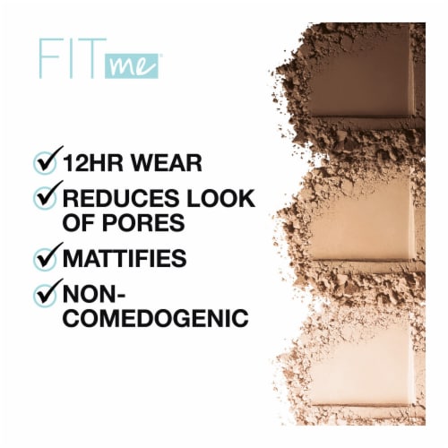 Maybelline Fit Me Matte + Poreless Pressed Face Powder 245 Classic Beige Perspective: right