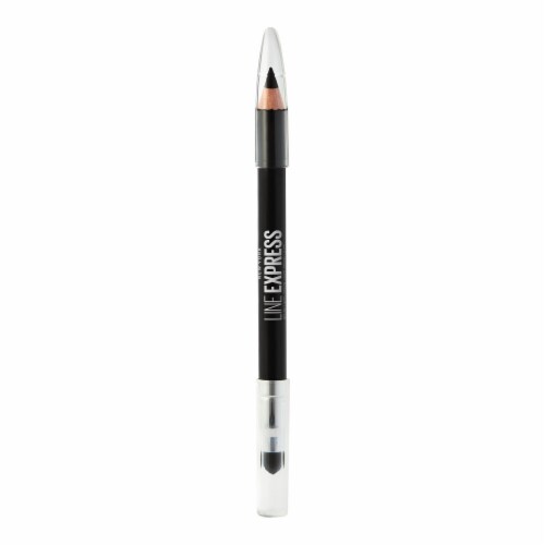 Maybelline Line Express Sharpenable Wood Pencil Eyeliner 01 Ebony Black Perspective: right