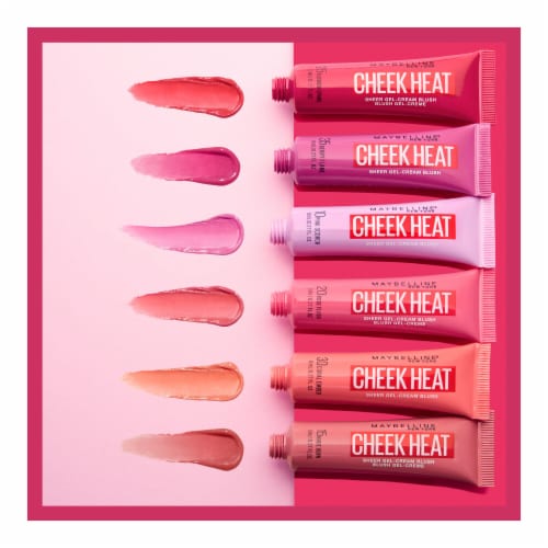 Maybelline Cheek Heat Gel-Cream Blush 20 Rose Flush Perspective: right