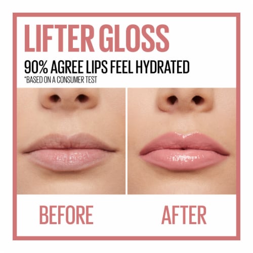 Maybelline New York Lifter Gloss Silk Lip Gloss Makeup With Hyaluronic Acid Perspective: right