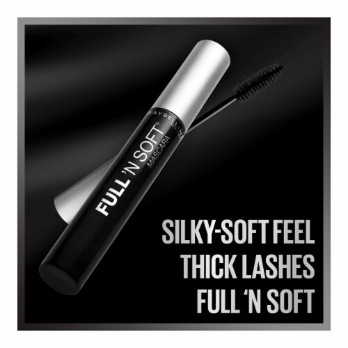 Maybelline Full 'N Soft Mascara Waterproof 311 Very Black Perspective: right
