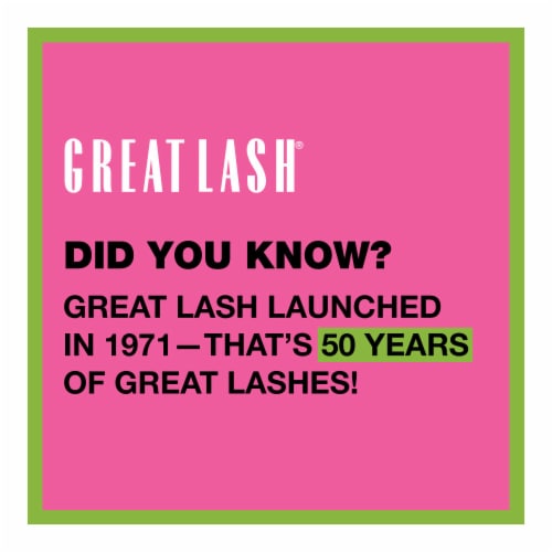 Maybelline® Great Lash® Waterproof Mascara - 112 Brownish Black Perspective: right