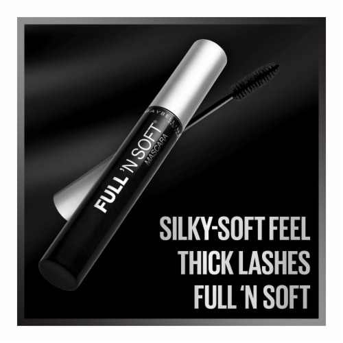 Maybelline New York Full 'N Soft Very Black Washable Mascara Perspective: right