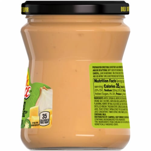 Pace® Mild Nacho Jalapeno Queso Cheese Dip Jar Perspective: right