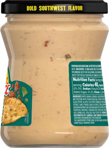Pace® Chorizo Roasted Poblano Queso Dip Perspective: right