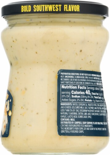 Pace® Street Style Corn Queso Dip Jar Perspective: right