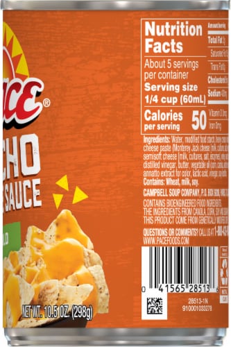 Pace® Mild Nacho Cheese Sauce Perspective: right