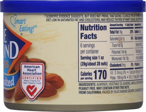 Blue Diamond Roasted Salted Almonds Perspective: right