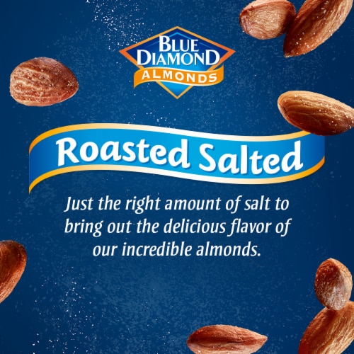 Blue Diamond® Roasted Salted Almonds Perspective: right