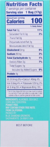 Blue Diamond® Oven Roast Sea Salt Almonds On-the-Go Packs Perspective: right