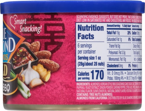 Blue Diamond Bold Korean BBQ Almond Snack Nuts Perspective: right