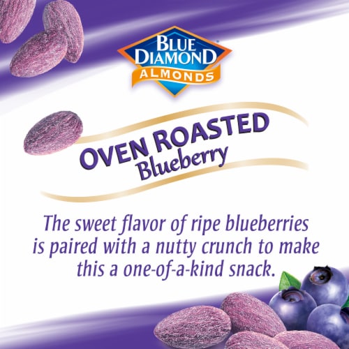 Blue Diamond® Blueberry Almonds Perspective: right